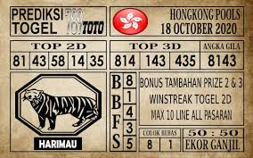 Prediksi Hongkong Pools Hari Ini 18 Oktober 2020 Prediksi Bebas