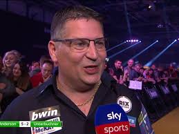Gary Anderson hit three 180s in his 5-2 win over Michael Unterbuchner and  said this is the main tournament he wants to win