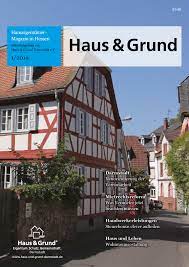 Als mitglied von haus und grund osnabrück. Haus Grund Hauseigentumer Magazin In Hessen Mitteilungsblatt Von Haus Grund Darmstadt E V Ausgabe 01 2019 H G Darmstadt Haus Grund Magazin