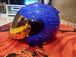 Helmet Shoei Jforce Ii Jack Biru Motorbikes On Carousell