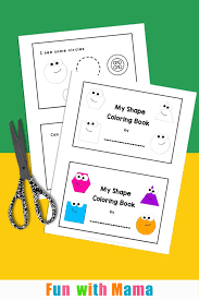 Choose the correct shape coloring page. Free 2d Shape Coloring Book Shape Coloring Pages For Preschoolers Fun With Mama