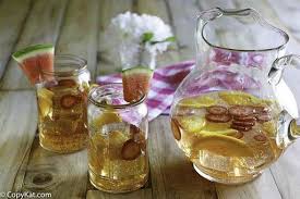 Olive Garden Watermelon Moscato Sangria Recipe Yummly Recipe Moscato Sangria Recipes Watermelon Moscato Moscato Sangria