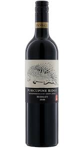 2016 Porcupine Ridge Merlot Coastal Region South Africa