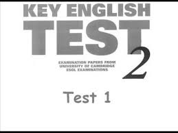 Ket Sample Papers Book 2 Listening Test 1 All The 5 Parts Youtube
