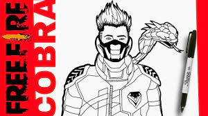 Como dibujar a maxim de free fire paso a paso , dibujos de free fire, imagenes faciles para colorear kawaii chibi anime de free fire es el tema de nuestro ví. Como Dibujar La Skin Cobra De Free Fire How To Draw Free Fire Cobrarage Bundle Youtube