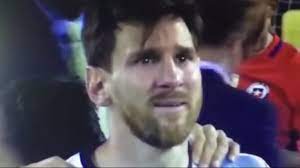Consultado el 11 de octubre de 2016. El Peor Momento De Leo Messi Con Argentina Me Lo Encontre Solo Llorando Como Un Nene Que Perdio A La Madre Marca Com