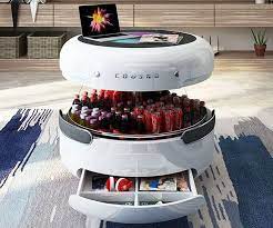 Coosno Smart Coffee Table Fridge Sleek Coffee Table Smart Table Fire Pit Coffee Table