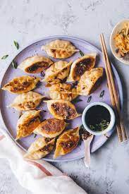 Tofu And Kimchi Dumplings Recipe Recipe Vegetarian Dumpling Delicious Vegetarian Recipes