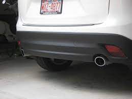 Fixing Those Wimpy Cx 5 Exhaust Tips Diy Car Exhausted Tips