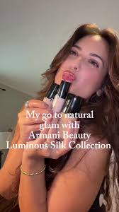 I love you @Armani beauty ✨@sephora #armanibeauties #giftedbyarmani  #luminoussilk #fyp #grwm