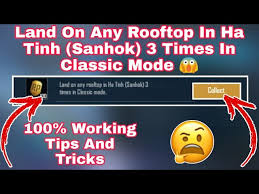 Kısacası siz aklınızdaki fikri ya. Land On Any Rooftop In Ha Tinh Sanhok 3 Times In Classic Mode Pubg Mobile Mission Youtube