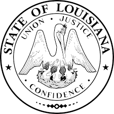 Maine's state color is blue and it is on there flag. Louisiana State Seal Coloring Page Coloring Home