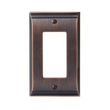 Oil Rubbed Bronze Light Switch Plates Wall Plates The Home Depot