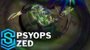 PsyOps Zed Skin Spotlight - League of Legends - YouTube