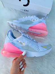 Size 9 Swarovski Nike Air Max 270 Shoes Blinged Out With Etsy Swarovski Nike Air Max 270 Shoes Blinged Out Cute Nike Shoes All Nike Shoes Nike Shoes Women