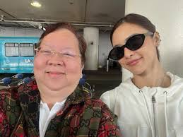 Kim Chịu and Paulo Avelino nakarating na sa US . 📸 Anna See