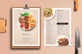 Korang just snap je gambar menu tu. 30 Restaurant Menu Templates With Creative Designs