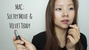 Giveaway?? & MAC: Sultry Move & Velvet Teddy Swatches