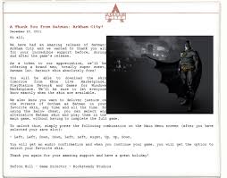 Arkham city builds upon the intense, atmospheric foundation of batman: Download A Free Batman Arkham City Skin Today