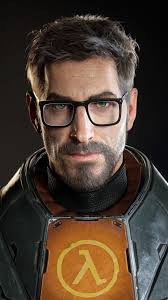 Gordon Freeman, the protagonist of the Half Life series, was named after  actor Morgan Freeman, known for his deep voice. As an homage, the  developers made Gordon's voice so deep that it