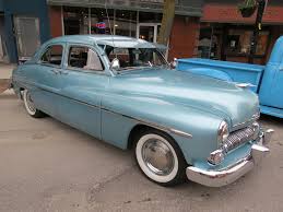 Image result for Banning Blue 1950 Mercury
