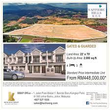 46 jalan pulai perdana 4/5, kampung kangkar pulai, malaysia. Keckseng Sapphire Hills Keck Seng Group Property Facebook
