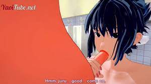 Naruto Yaoi - Naruto x Sasuke Handjob, Blowjob, Anal and cum inside in the  Toilet - XVIDEOS.COM