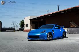 Epic Custom Body Kit Enhancing Blue Nissan 370z Nissan 370z Nissan Custom Body Kits