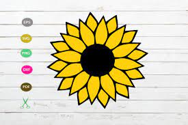 Download Sunflower Svg Cut File Sunflower Vector Design Sunflower Svg 562636 Cut Files Design Bundles