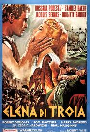 Helen Of Troy Italian Movie Poster Helen Of Troy Helen Of Troy 1956 Troy