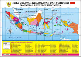 Peta Wilayah Kedaulatan Yuridiksi Nasional Ri Peta Indonesia Peta Dunia