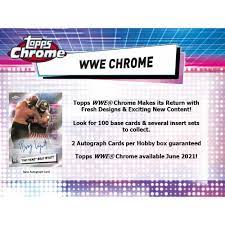 We did not find results for: 2021 Topps Wwe Chrome Hobby Box Steel City Collectibles