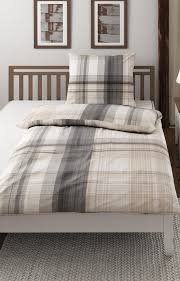 Bettwasche Grau Mit Streifen 140x200 Bettwasche Bett Zuhause