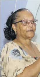 WINSOME SAMMS-PATERSON — A pillar of the family and much more