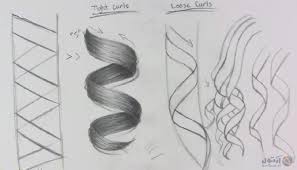 آموزش طراحی مو بلند | چگونه مو طراحی کنیم؟ 4 مرحله آسان طراحی مو با مداد  مبتدی - آرت تول