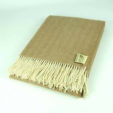 Alles in bildhauerei & modellieren. Decke Personalisiert Camel 100 Schurwolle Grazalema