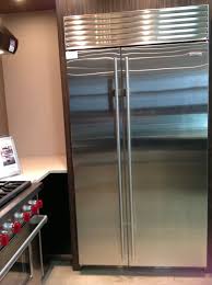 42 Sub Zero Side By Side Fridge Condo Kitchen Pantry Drawers Kitchen