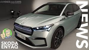 The interior of the enyaq iv is relying on elegance and clean shapes. 2021 Skoda Enyaq Iv Fakten Youtube