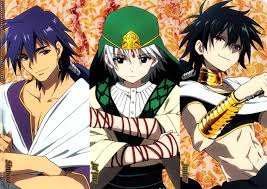 Sinbad Jafar And Judar Anime Magi Magi Adventures Of Sinbad Magi Judal