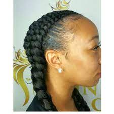 Home Finesse Hair 4 Queens Expression Braiding Hair Feed In Braid Natural Hair Styles