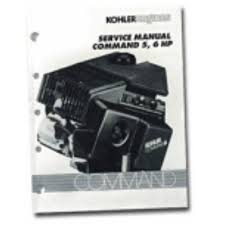 These service manuals provide general information, adjustment, specifications, tolerances, torques, troubleshooting, fuel Kohler Ch5 And Ch6 Manual Tp 2337 A