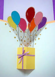 The perfect pop up surprise for any occasion. Hb047 This Is The First Time Ever I Made Two Different Pop Ups Combined In One Card Hehe The Birthday Card Pop Up Diy Pop Up Cards Greeting Cards Handmade