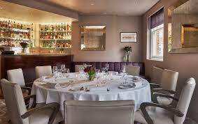 Unfurnished room with own bathroom in a house. Private Dining Room At Orrery Restaurant Marylebone W1