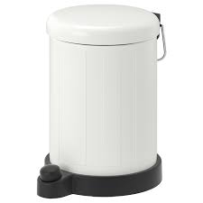 Sometimes the smallest changes can make a big difference. Toftan Trash Can White 1 Gallon 4 L Ikea