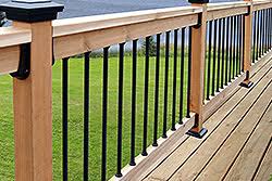 This keeps people from trying to climb up the. Deck Balusters Spindles The Deck Store