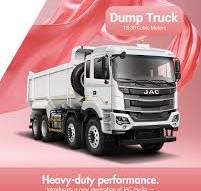 Meet the new face of heavy-duty performance. The JAC Dump ...