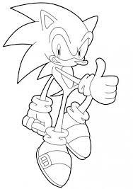Printable Sonic Coloring Page To Print And Color From The Gallery Sonic Coloring Pages Coloring Pages To Print Sonic Free Riders