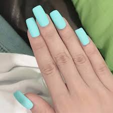 Hey guysssss welcome back to my channel!! Amazon Com Woeoe Square Press On Nails Mint Green Long Matte Fake Nails Full Cover Acrylic Clips False Nails For Women And Girls Pack Of 24 Beauty