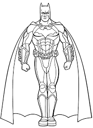 Batman Col Mantello Disegni Da Colorare Disegni Da Colorare Batman Libri Da Colorare