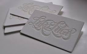 Unique patterns, custom shapes, …. 22 Beautiful Debossed Business Card Designs